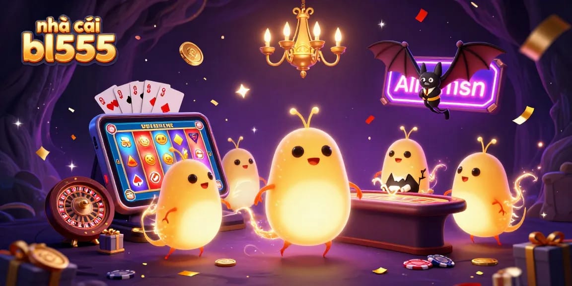 Play the exciting nhà cái bl555 with glowworms illuminating the cave casino for endless entertainment.