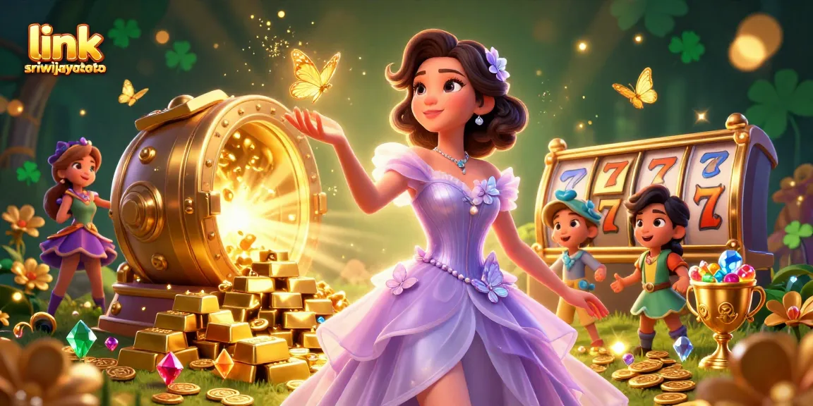Betting on big wins with link sriwijayatoto featuring a stunning Asian woman in a casino-themed illustration.