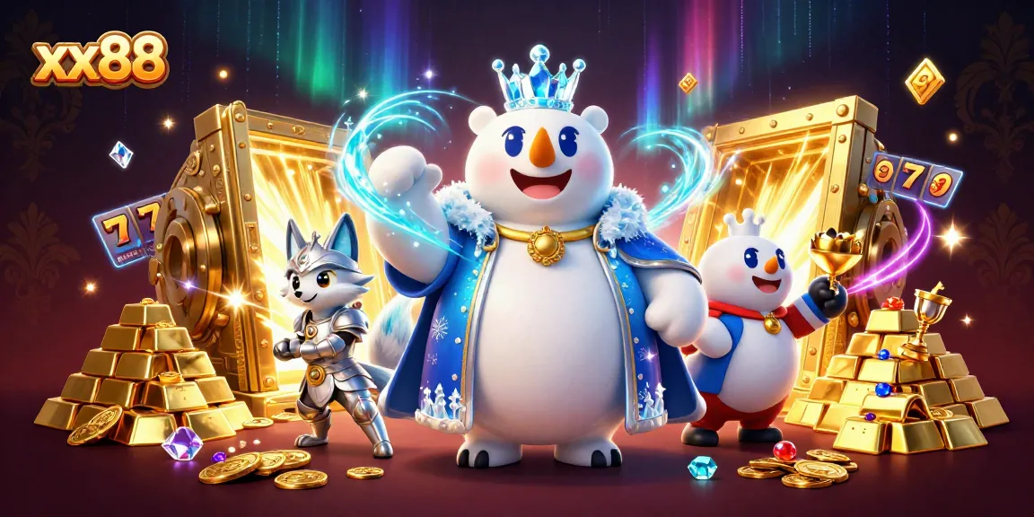 Experience spectacular wins at xx88's online casino with vibrant energy and treasure abundance.
