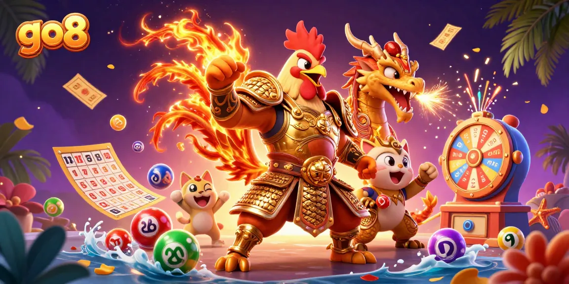 Experience the thrill of go8 gaming with dynamic characters and exciting gambling elements in one captivating scene.