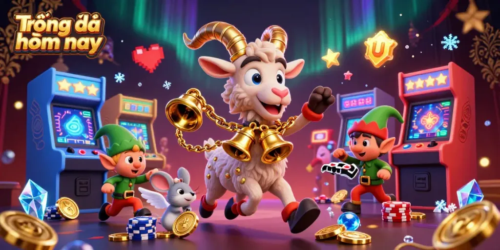 Experience Trực tiếp bóng đá hôm nay with vibrant characters and dynamic casino elements.
