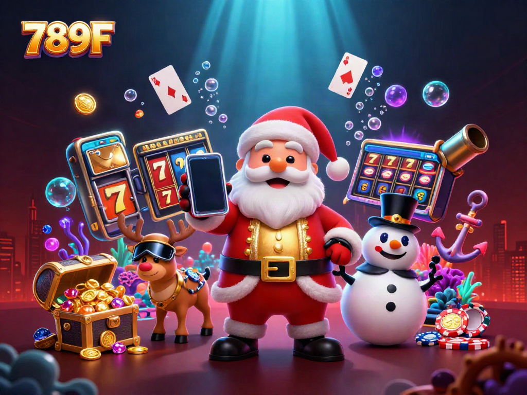 Experience thrilling jackpot wins with 789F in an exciting casino space.