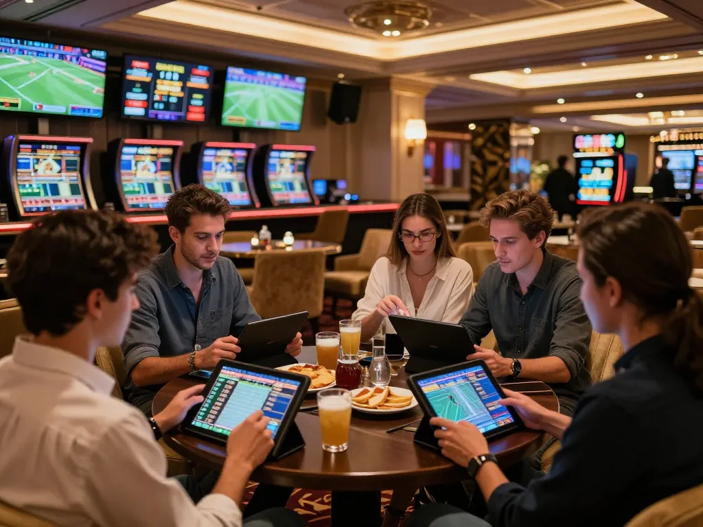 Watch bettors engaged in thrilling action at https://va88.moe/ with live sports analysis and premium seating.