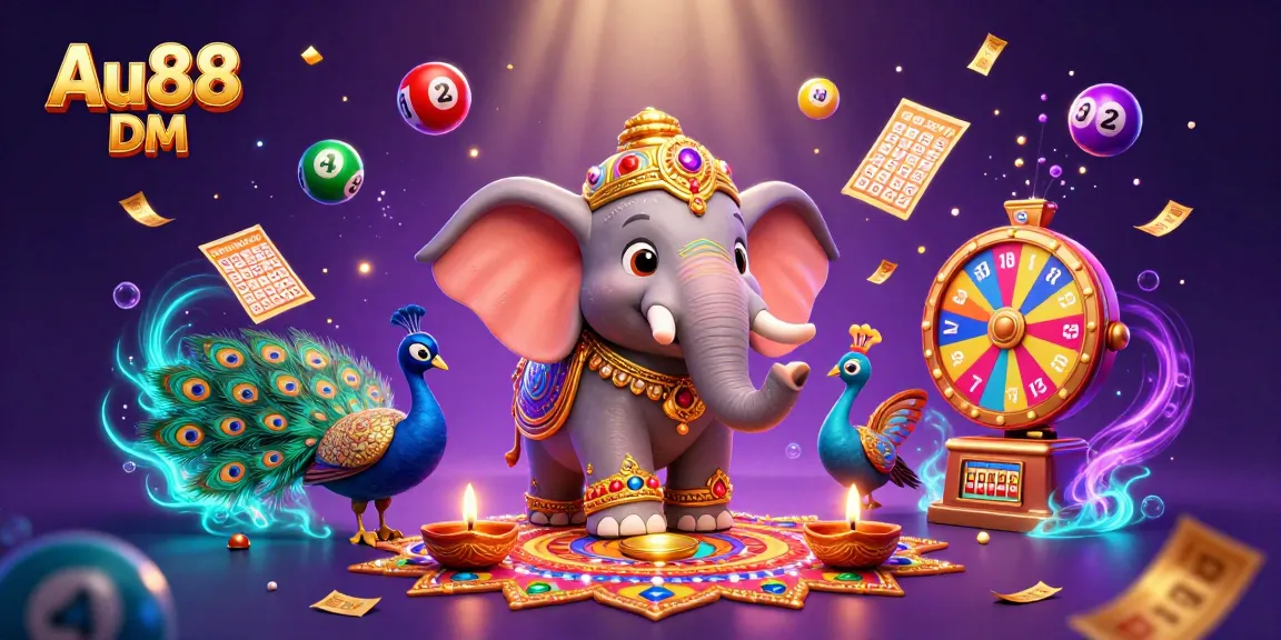 Engage with Au88 DM's vibrant casino bonuses and promotions featuring dynamic illustrations.