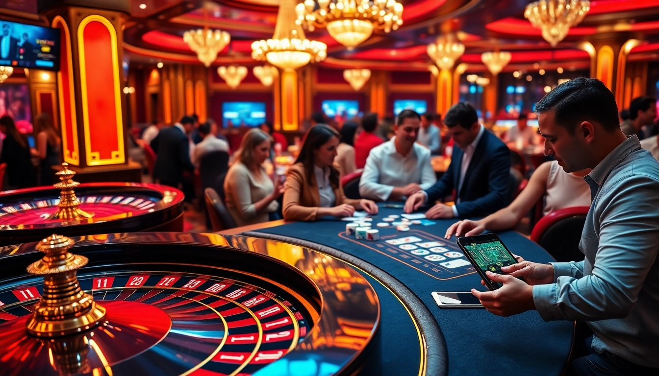 Experience thrilling gameplay and winning strategies at http://23win1.de.com/ with engaging casino tables and vibrant atmosphere.