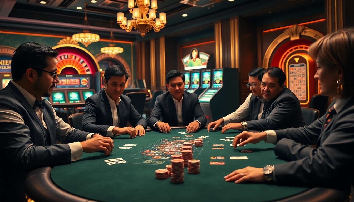 Experience high-stakes gaming and excitement with Đăng Ký F8BET at a luxurious casino.