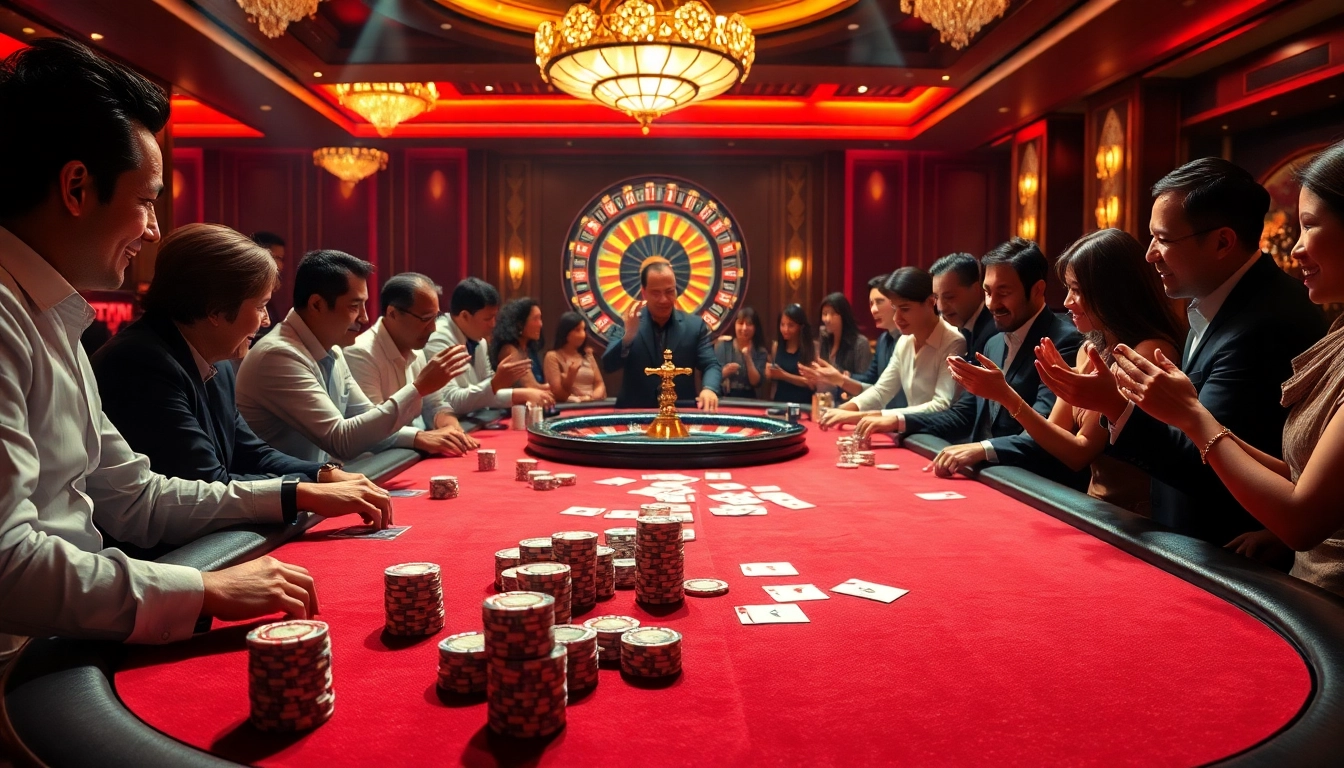 Engaging atmosphere of a poker game showcasing Truyên ma hay nhất with thrilling gameplay elements.