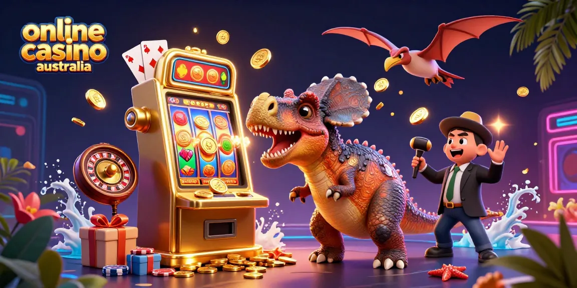 Experience the excitement of online casino Australia with vibrant gameplay featuring dynamic characters.