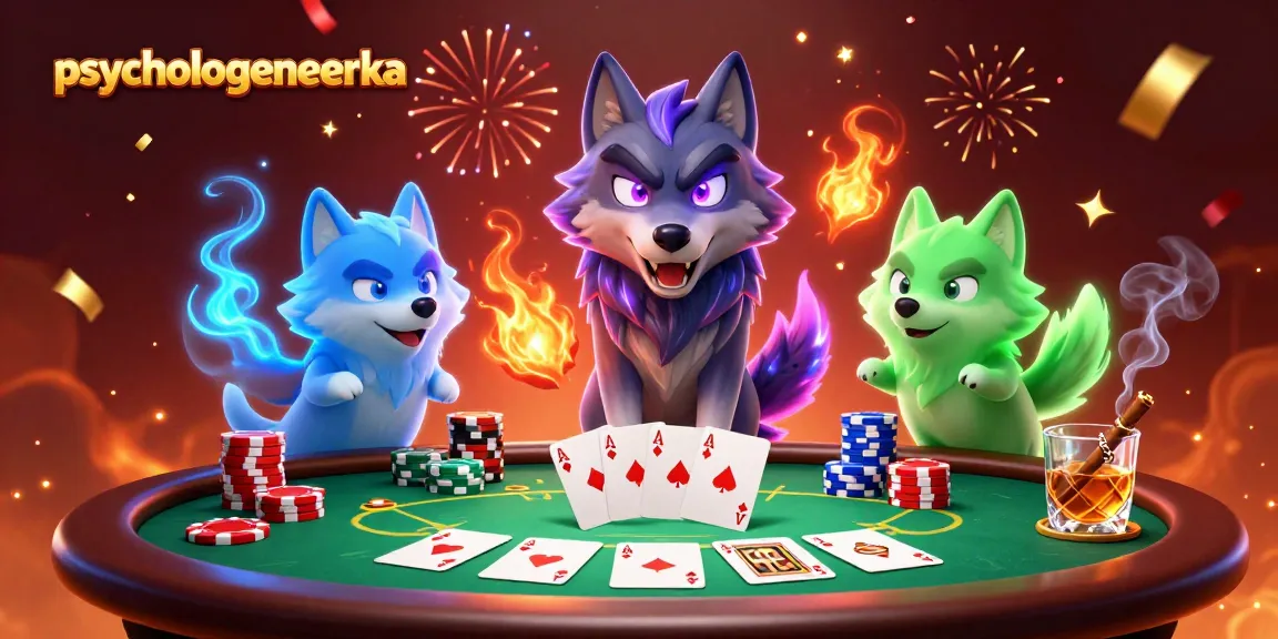 Speel bij psychologeneureka en geniet van spannende pokeractie met gokkasten en schaduwwolven.